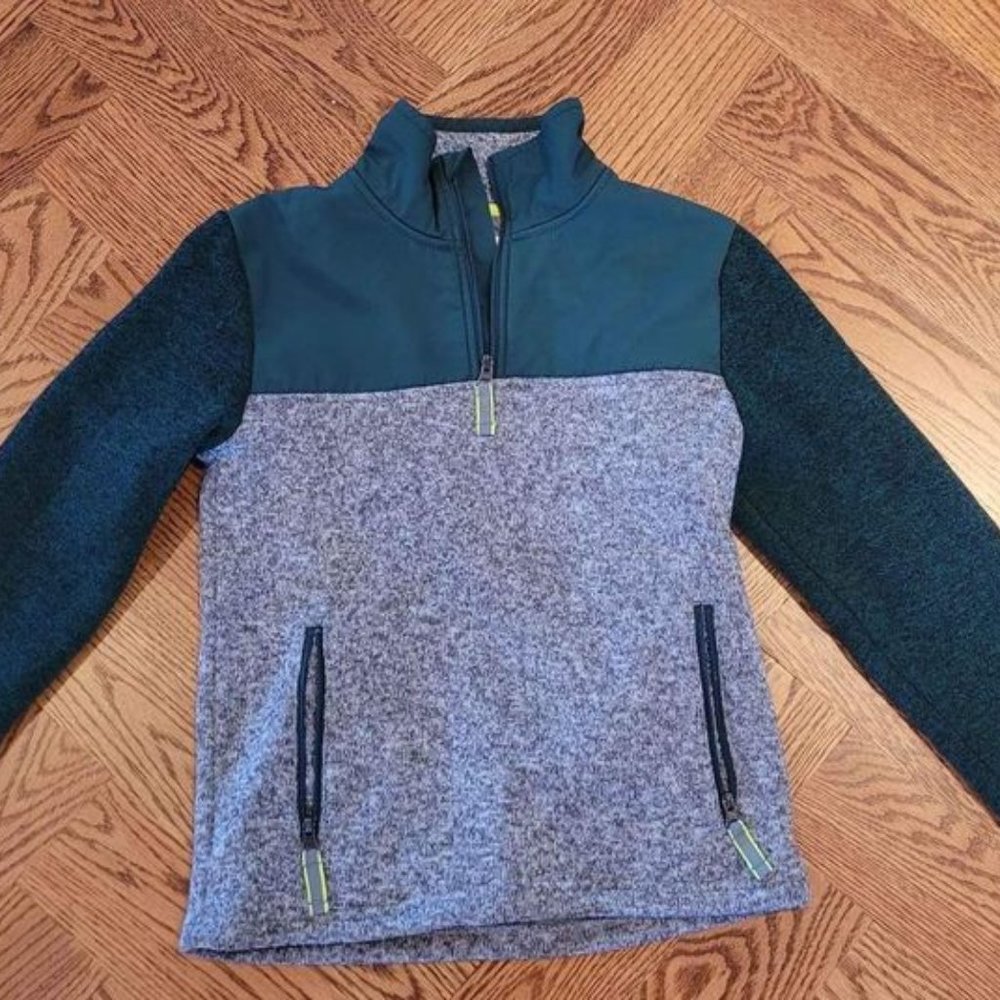 Kids Boden Fleece Half Zip Pull Over